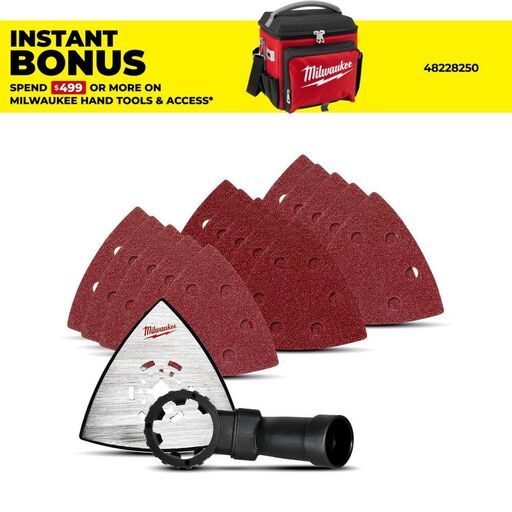 Milwaukee 49902400 Milwaukee 49902400 M18 Multi Tool Dust Extraction Kit