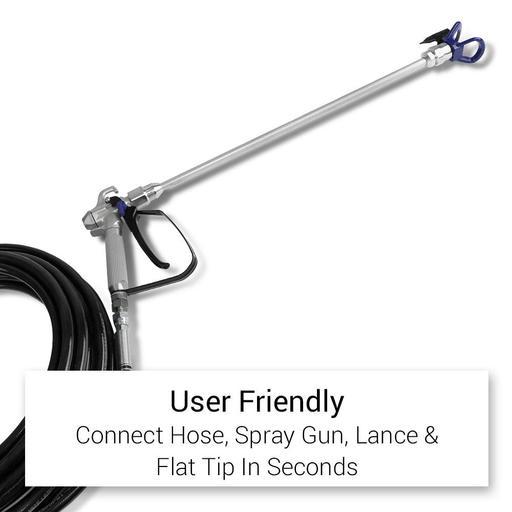 Chicago Air C900AS  900W Airless Paint Sprayer With 15m Hose – image 13