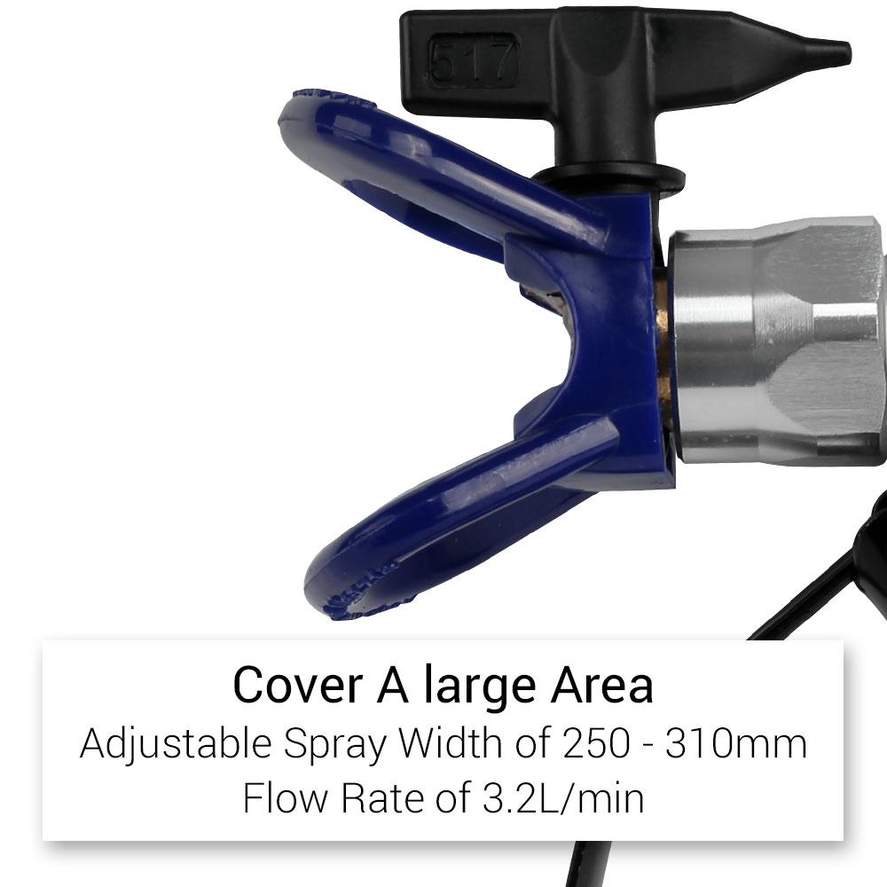 Chicago Air CB2200S Brushless 2200W Airless Paint Sprayer With 15m Hose – image 12