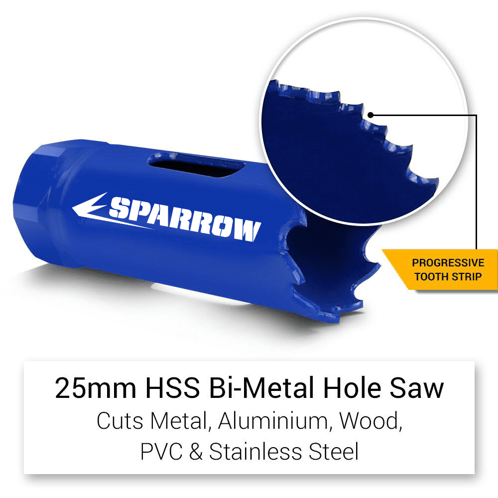 Sparrow SM17HS 17pce Professional Grade Bi-Metal Holesaw Maintenance Kit – image 5