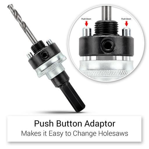 Shotgun SG16HS 16pce Professional Grade Bi-Metal Holesaw General Purpose Kit  – image 3