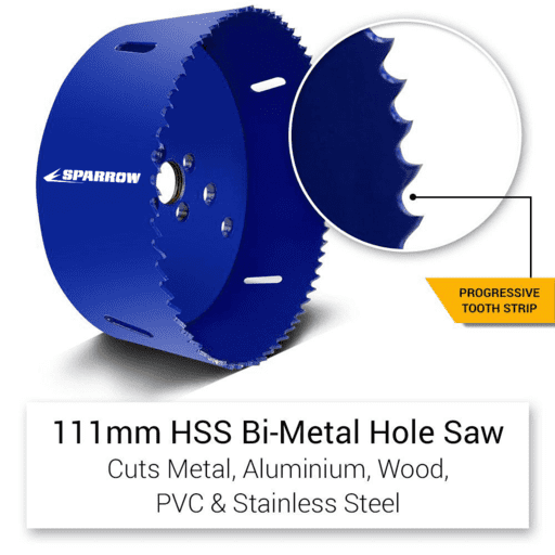 Sparrow SP10HS 10pce Professional Grade Bi-Metal Holesaw Plumbers Kit – image 10
