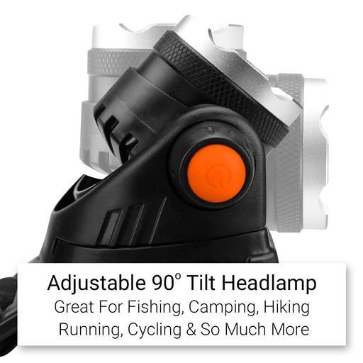 Bayer BLA30 30000LMS 3 Modes 1 LED Rechargeable Headlamp – image 3
