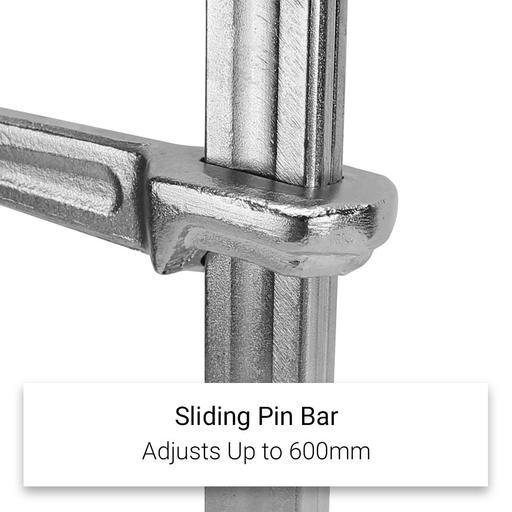 Iron Grip IRFC600 120mm x 600mm Racheting Drop Forged F Clamp – image 3