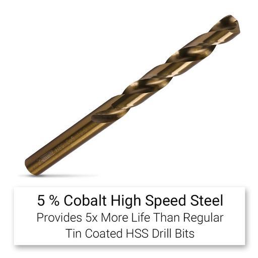 Xtorque XT28M35 28pce XGEN4 Metric Atomic 27 M35 HSS Cobalt Drill Bit Set – image 8