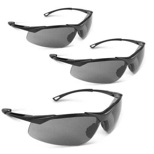 Raptor MG24T-3 Premium Maximum Comfort Safety Glasses with Grey Tint Lens