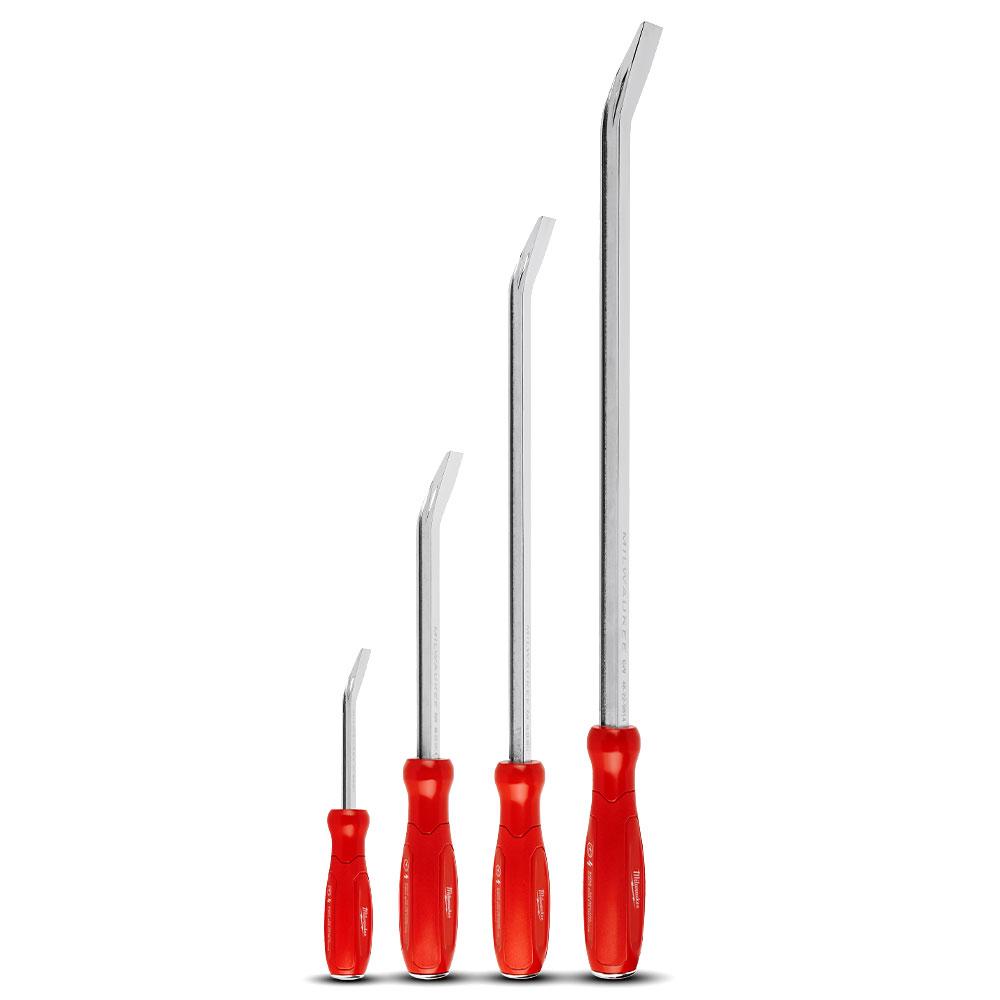 Milwaukee 48229214 4pce Pry Bar Set