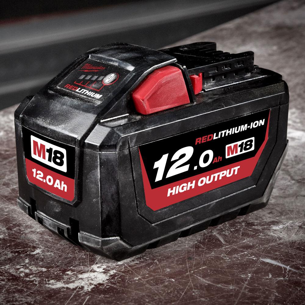 Milwaukee M18HB12 18V 12.0Ah Li ion Cordless RED LITHIUM High Output Battery