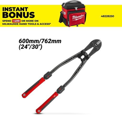 Milwaukee 48224124 600mm/762mm (24"/30") Adaptable Bolt Cutters