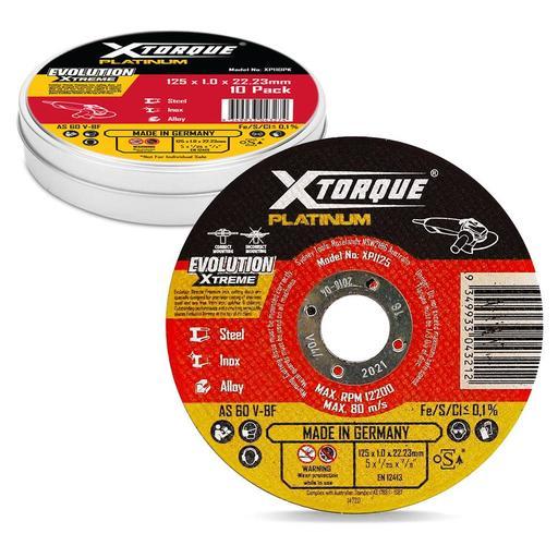 Xtorque XP110PK Platinum 10-Pack 125mm (5") 1.0mm Platinum Inox Cutting Disc - MADE IN GERMANY – image 2