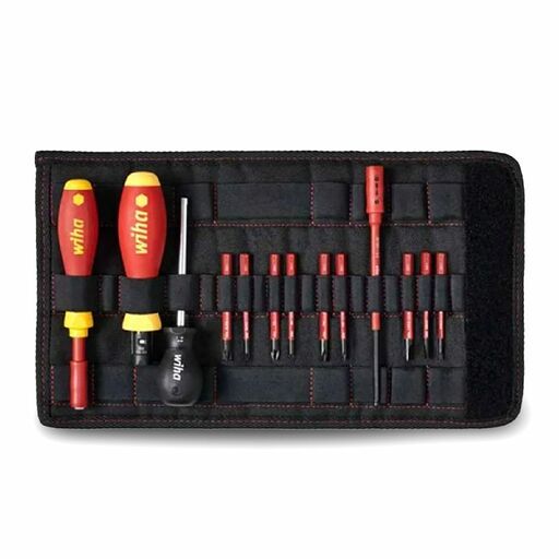 Wiha 40674 13pce VDE/1000V Slim Torque Screwdriver Set