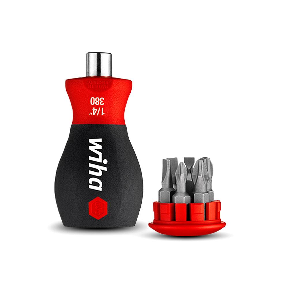 Wiha 33738 6pce Stubby Screwdriver Set