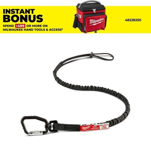 Milwaukee 48228815 6.8kg (15lb) Locking Tool Lanyard