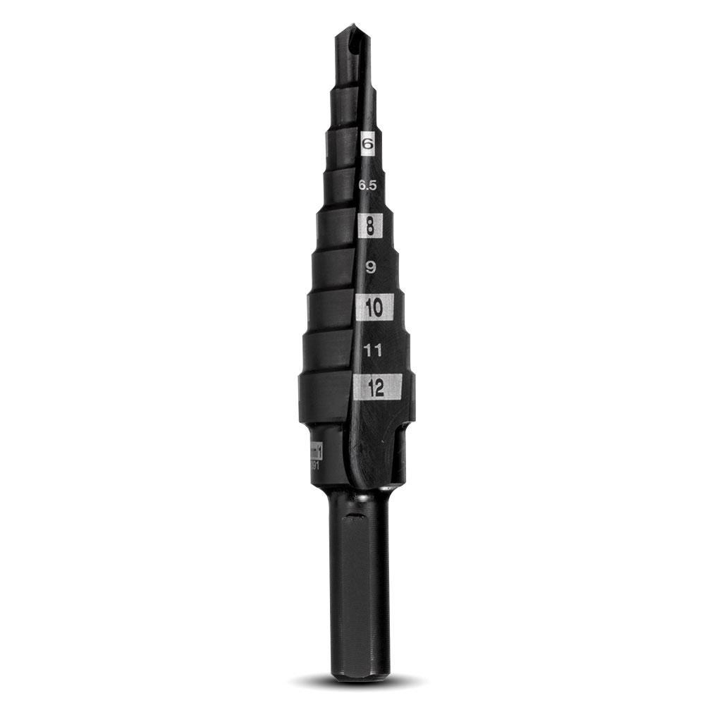 Milwaukee 48899301 4mm - 12mm 9-Hole Metric Step Drill Bit – image 2