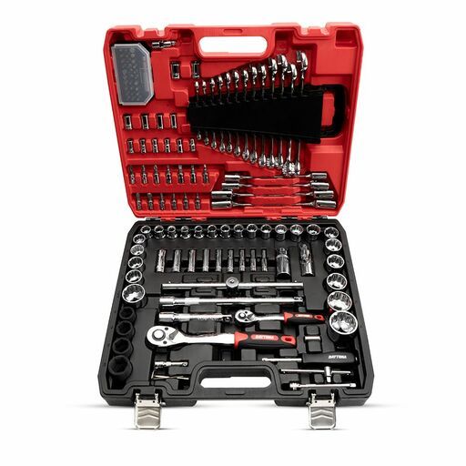 Daytona D126SS 126pce 1/4" & 1/2" Drive Metric 4-34mm & Imperial 3/8"-1 3/16" Socket Set – image 3