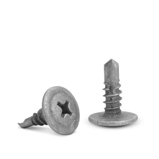 Fixed Fasteners FBH12MZ 1000 Pack PH2 8G x 18TPI x 12mm Fine Thread Self Drilling Galvanised Metal Screws – image 2