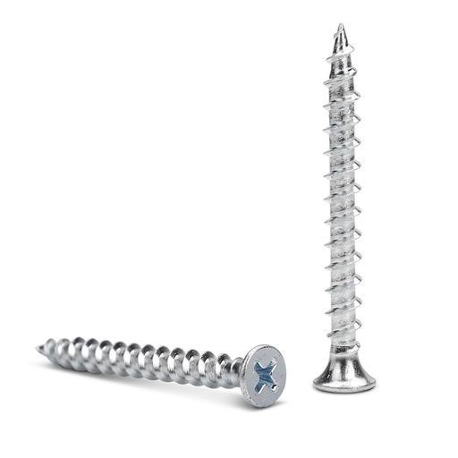 Fixed Fasteners FBH50 500 Pack PH2 10G x 8TPI x 50mm Coarse Thread Self Drilling Zinc Drywall Screws – image 2