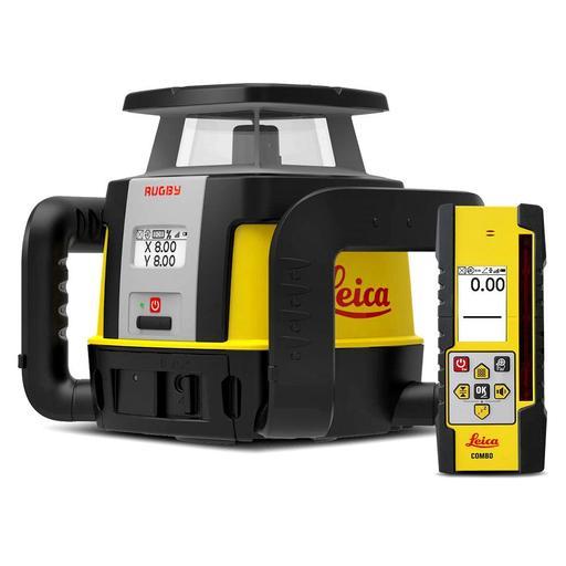 Leica CLX200 (LG6012276) Rugby CLH Chameleon Red Beam Upgradable Rotary Laser – image 2