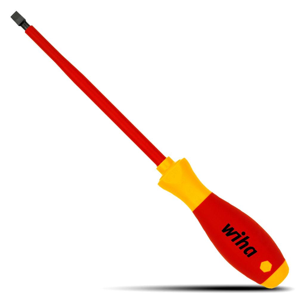 Wiha 40821 3.0 x 100mm 320N VDE SoftFinish Slotted Screwdriver – image 2