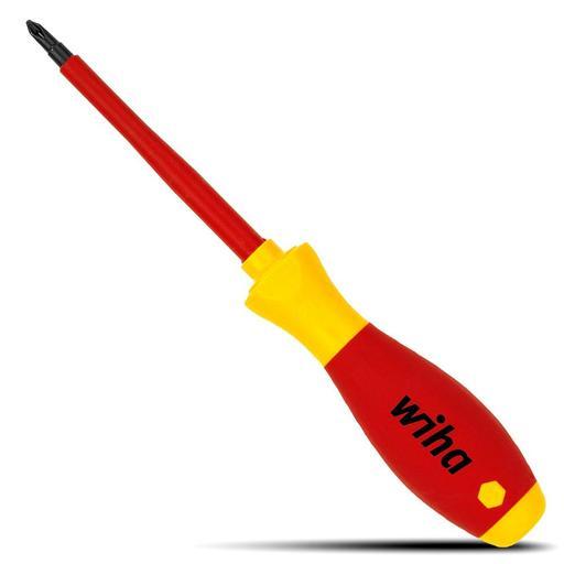 Wiha 40825 PH1 x 80mm 321N VDE SoftFinish Phillips Screwdriver – image 2