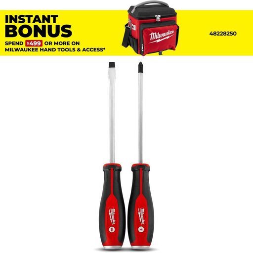 Milwaukee 48222702 2pce Tri-Lobe Screwdriver Demo Set