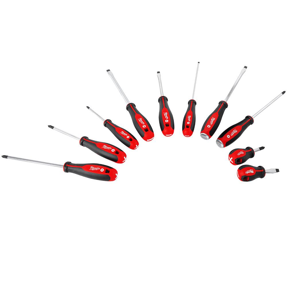 Milwaukee 48222714 10pce TriLobe Screwdriver Set