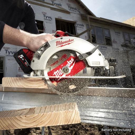 Milwaukee M18BLCS66-0 18V Li-ion Cordless Brushless 184mm (7") Circular Saw - Skin Only – image 6