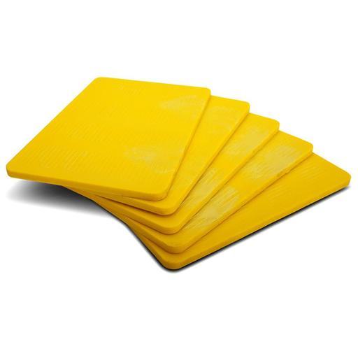 Fixed Fasteners F15015S 100-Pack 150 x 100 x 5mm Yellow Packing Shims – image 2