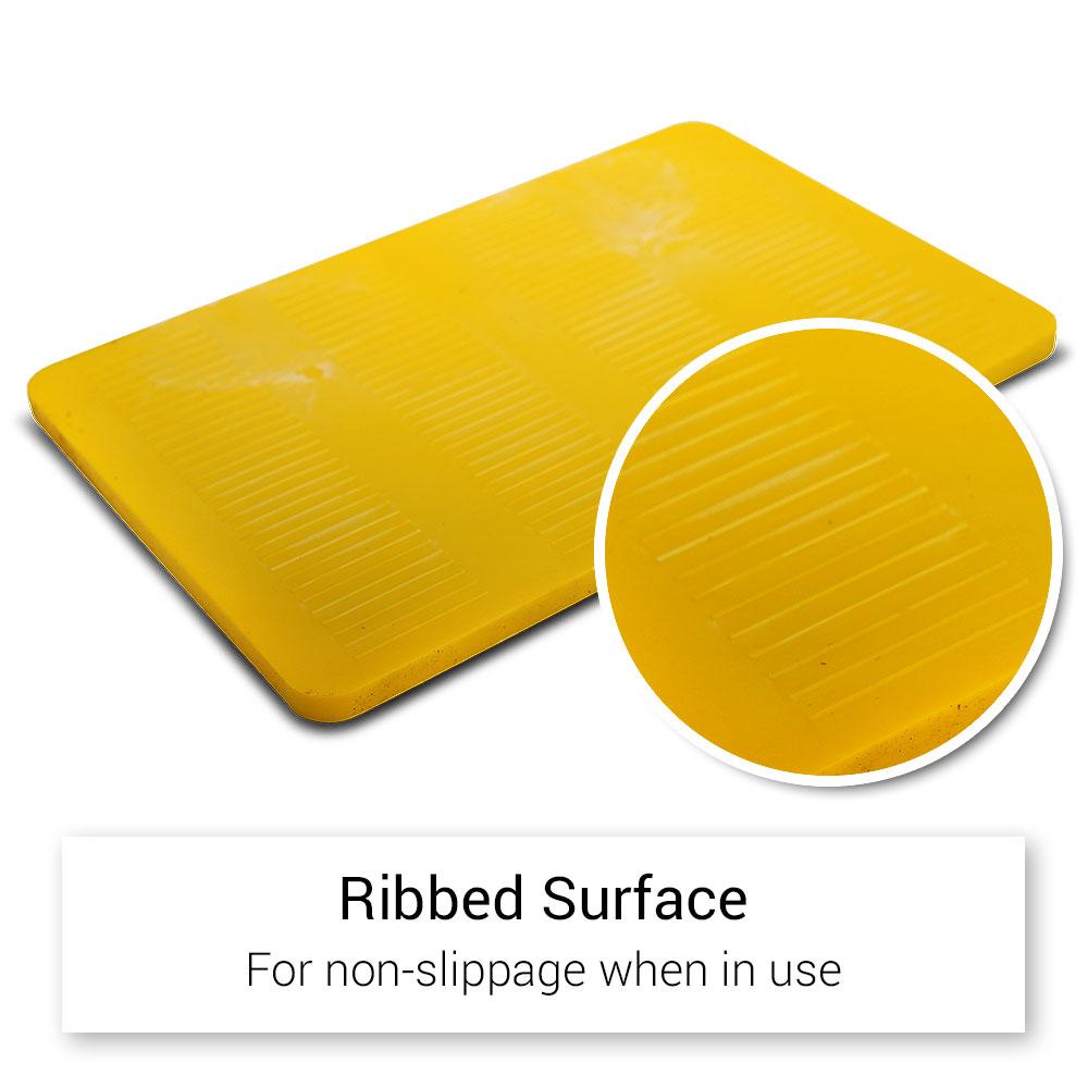 Fixed Fasteners F15015S 100-Pack 150 x 100 x 5mm Yellow Packing Shims – image 3