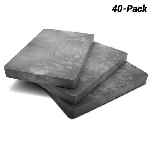 Fixed Fasteners F15115S 40-Pack 150 x 100 x 15mm Grey Packing Shims