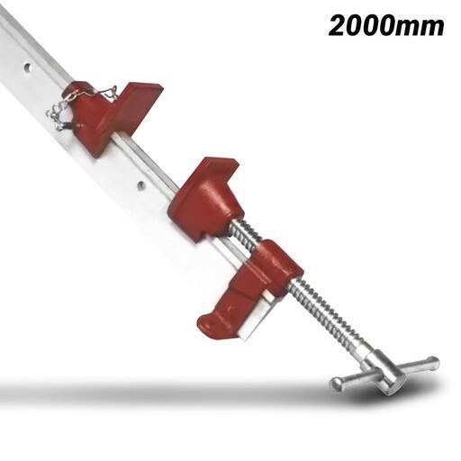 Dawn 61235 2000mm Aluminium TBar (Sash) Heavy Duty Cramps Super