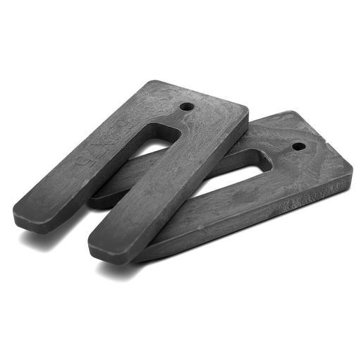 Fixed Fasteners F6475P 200-Pack 6.4 x 75mm U-Shaped Grey Window Packers – image 2