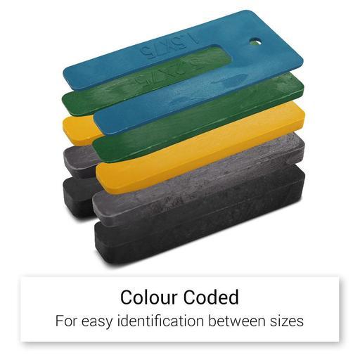Fixed Fasteners FWPMIX 1.5-10 x 75mm U-Shaped Mixed Sizes Window Packers – image 5