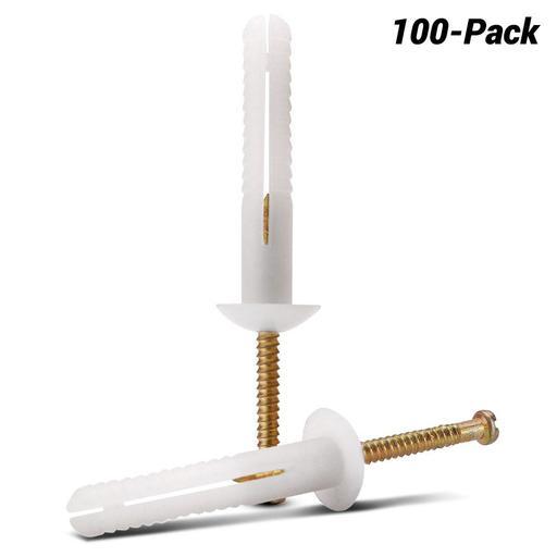 Mushroom Head Nylon Nail In Anchors Fasteners Sydney Tools