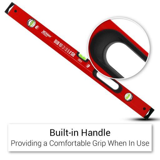 Xtorque XPR1000 100CM 800 Series Red Milled Spirit Level – image 7