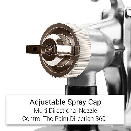 Chicago Air C600PS 600W 1000mL Power Paint Spray Gun – image 4