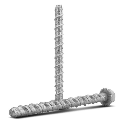 Fixed Fasteners F810GB 100-Pack 8 x 100mm Hex Flange Galvanised Concrete Screw Bolts – image 2
