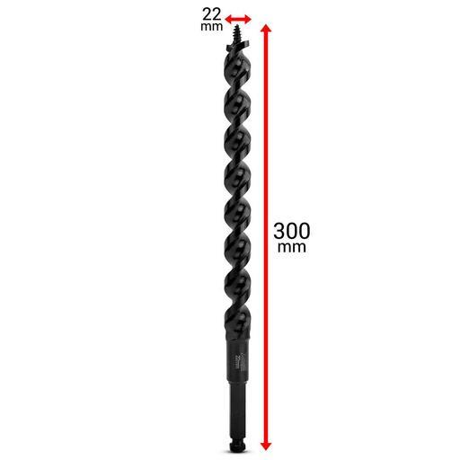 Xtorque X22SA 300mm x 22mm Ultra Hard Scotch Auger Drill Bit – image 3