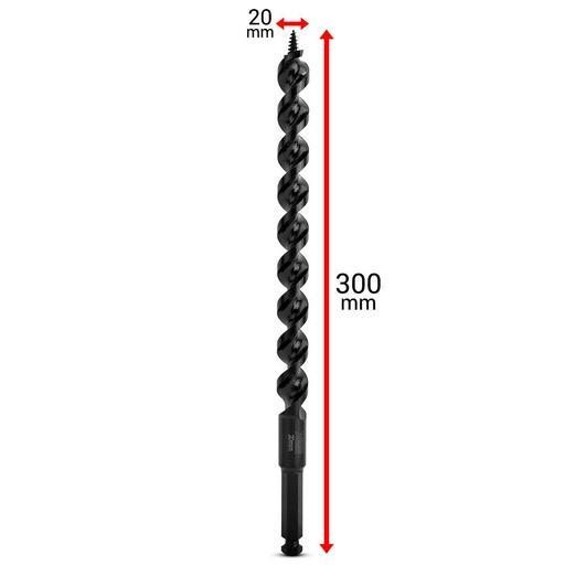 Xtorque X20SA 300mm x 20mm Ultra Hard Scotch Auger Drill Bit – image 3