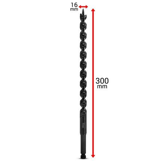 Xtorque X16SA 300mm x 16mm Ultra Hard Scotch Auger Drill Bit – image 3