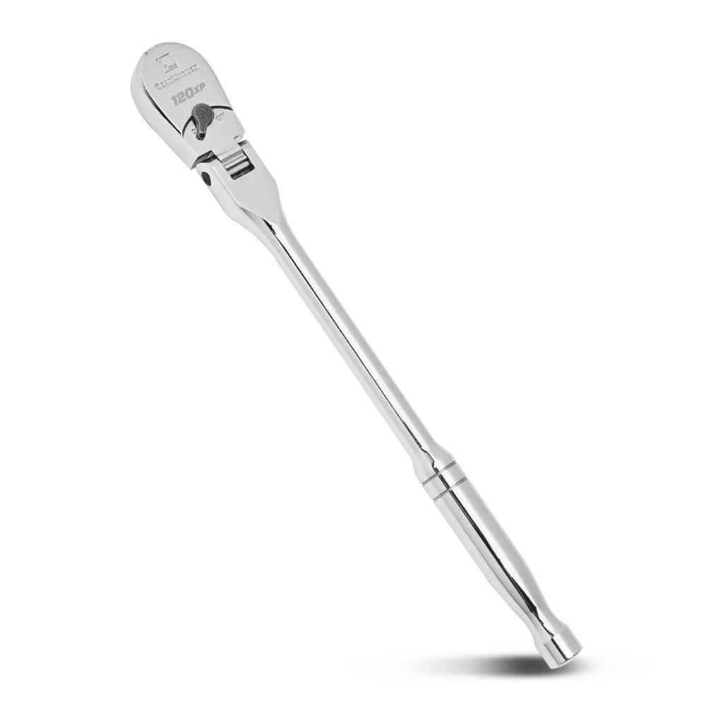 GEARWRENCH 81306P 1/2" Drive 432mm (17") 120XP Flex Head Teardrop Ratchet – image 1