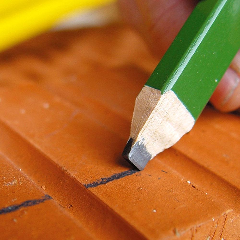 Bleispitz 1515 10-Pack 10H 175mm Octagonal Green Carpenter Pencils - MADE IN EUROPE – image 3
