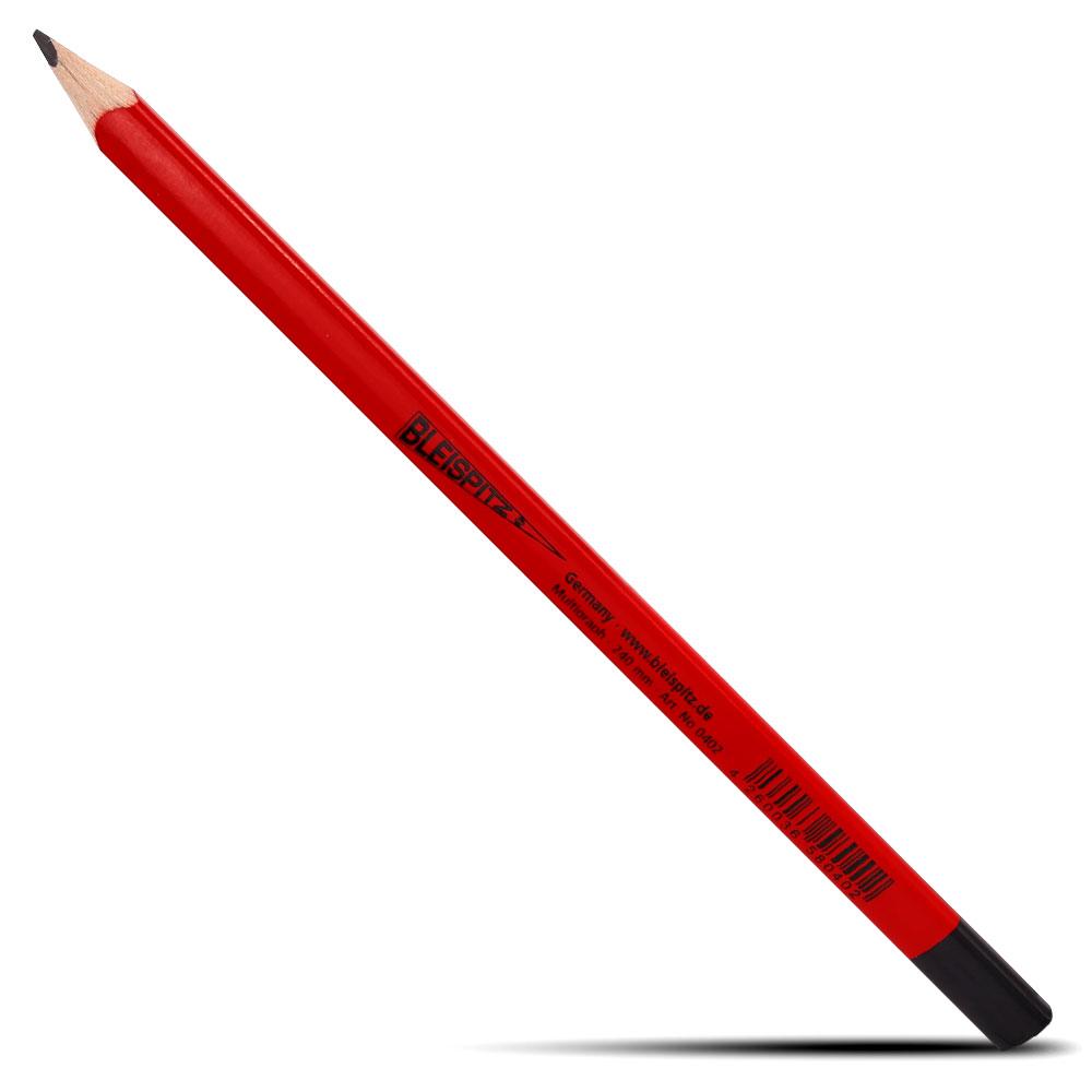 Bleispitz 0396 9-Pack 7B 240mm Triangular Red Multigraph Pencils - MADE IN EUROPE – image 2