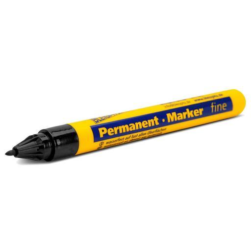 Bleispitz 0679 10-Pack Quick Dry 1mm Fine Point Black Permanent Markers - MADE IN GERMANY – image 2