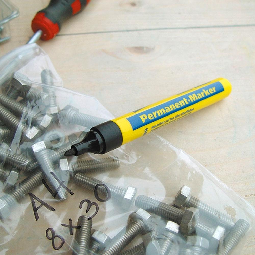 Bleispitz 0631 10-Pack Quick Dry 1.5-3mm Black Permanent Markers - MADE IN GERMANY – image 4