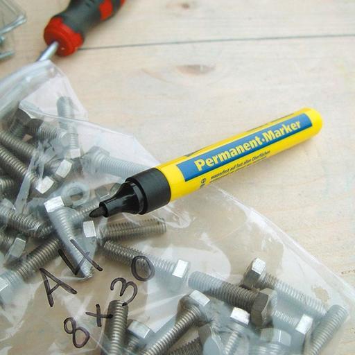Bleispitz 0631 10-Pack Quick Dry 1.5-3mm Black Permanent Markers - MADE IN GERMANY – image 4
