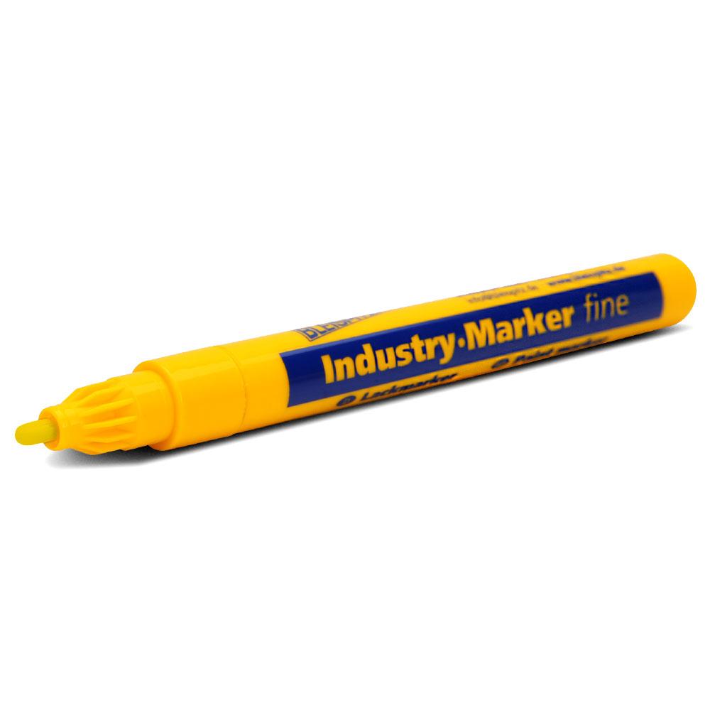 Bleispitz 0952 Single Quick Dry 1-2mm Fine Tip Yellow Paint Marker - MADE IN GERMANY – image 1
