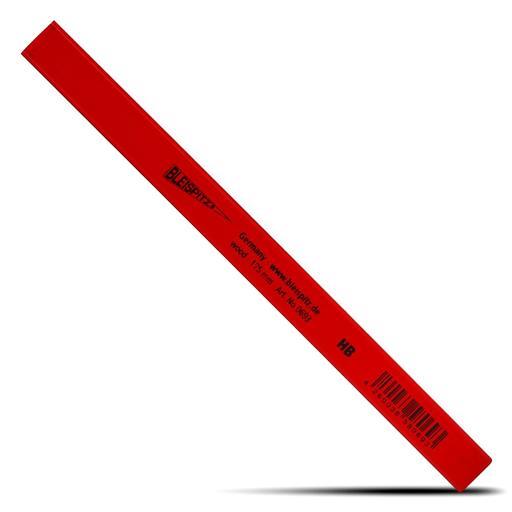 Bleispitz 0693 100-Pack HB 175mm Octagonal Red Carpenter Pencils - MADE IN EUROPE – image 2