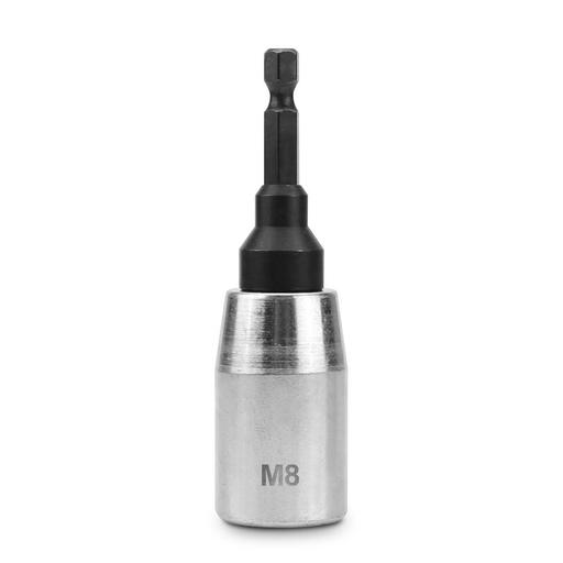Xtorque XM8TRD 1/4" Hex Shank M8 Threaded Rod Impact Driver Bit