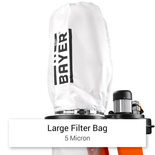 Bayer BEF055 0.55kW (0.75HP) Single Inlet Dust Extractor – image 2